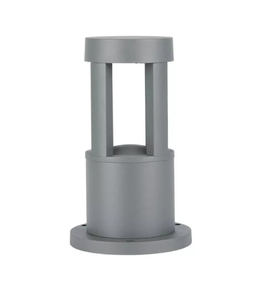 Illuminazione Per Esterno- Lampada led da giardino grigio h25 cm 4000k, 10w