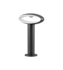 New Lampada led da giardino grigia 3000k, 9w Illuminazione Per Esterno