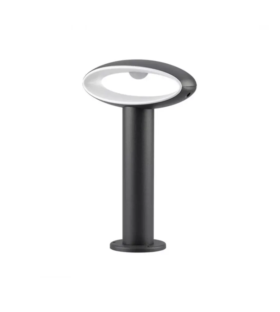 New Lampada led da giardino grigia 3000k, 9w Illuminazione Per Esterno