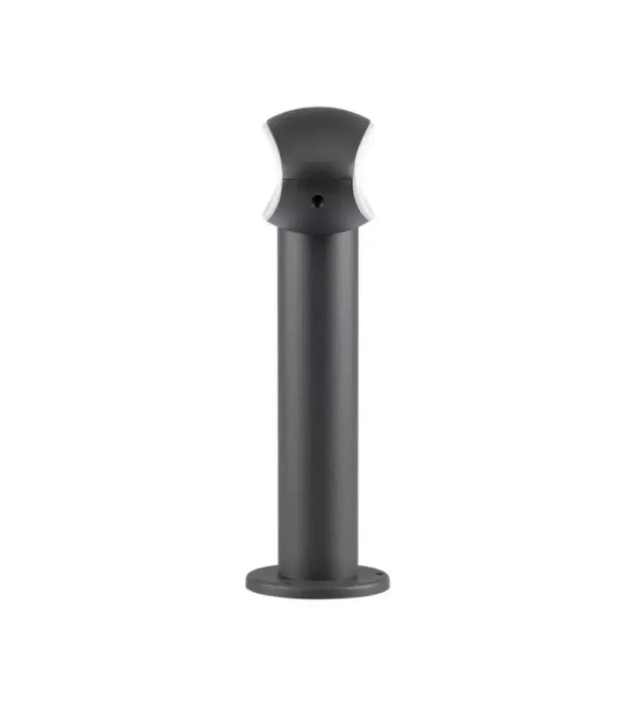 New Lampada led da giardino grigia 3000k, 9w Illuminazione Per Esterno