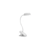 Illuminazione Per Interno-Philips Lampada led da tavolo "donutclip" bianco a morsetto 4000k