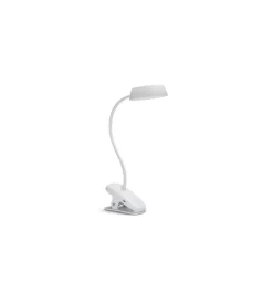 Illuminazione Per Interno-Philips Lampada led da tavolo "donutclip" bianco a morsetto 4000k