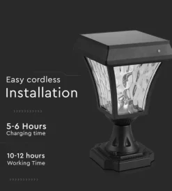 New Lampada led da tavolo vtac nero 3000+4000+6000k Illuminazione Per Esterno