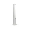 Illuminazione Per Esterno- Lampada led da terra da esterno vtac bianco 6400k 80cm