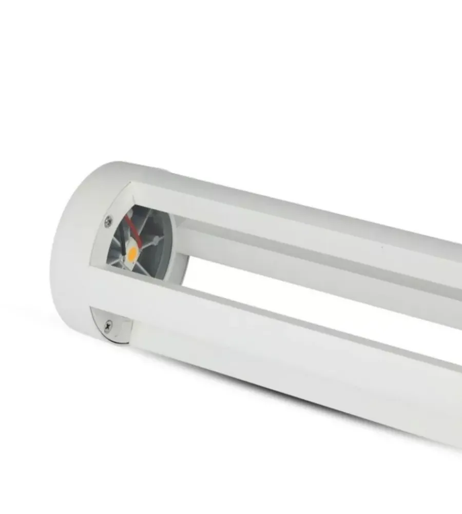 Illuminazione Per Esterno- Lampada led da terra da esterno vtac bianco 6400k 80cm