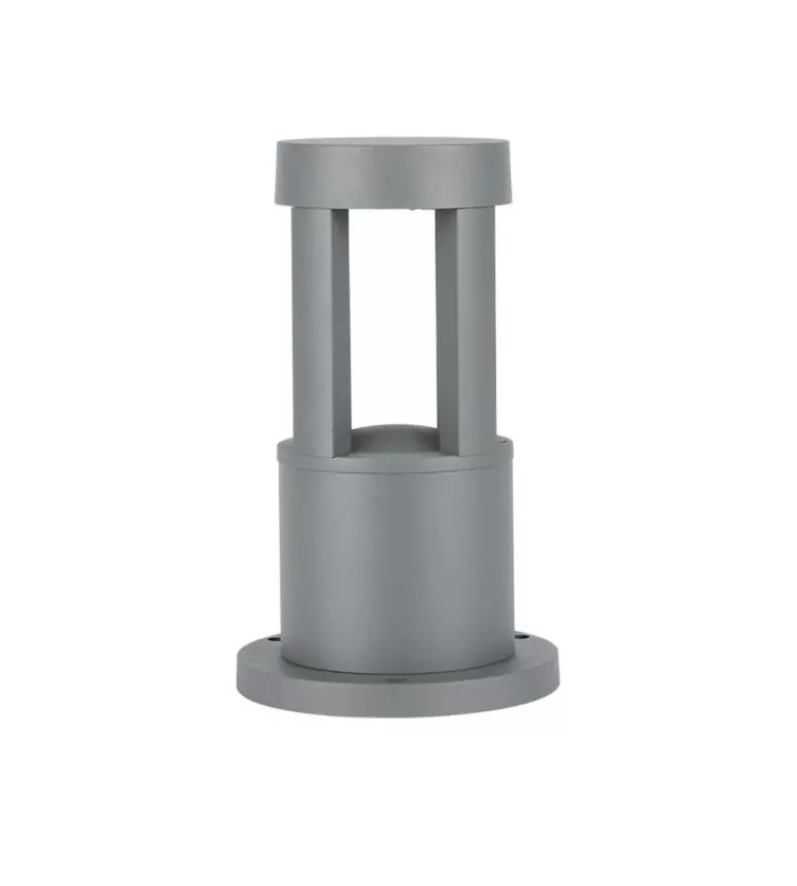 Illuminazione Per Esterno- Lampada led da terra da esterno vtac grigio 6400k