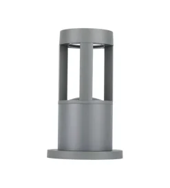 Illuminazione Per Esterno- Lampada led da terra da esterno vtac grigio 6400k
