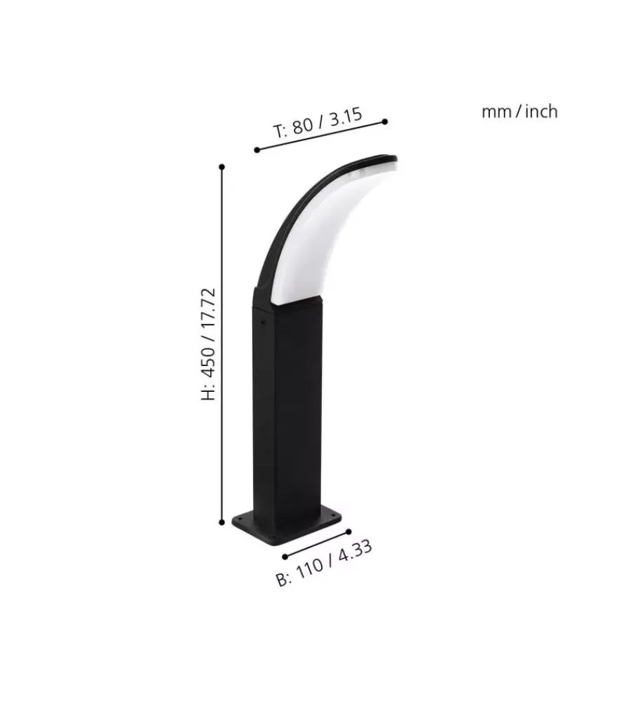 Online Lampada led da terra "fiumicino" 1300 lm, 11w Illuminazione Per Esterno