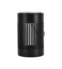 Illuminazione Per Esterno- Lampada led solare da tavolo ricaricabile vtac nero 3000k