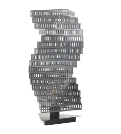 New Lampada onli "grande camino" titanio, e27 Illuminazione Per Interno