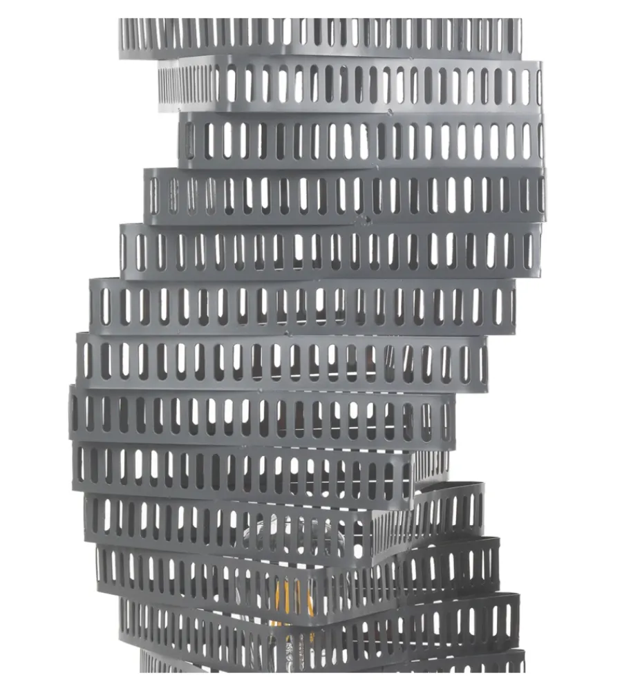 New Lampada onli "grande camino" titanio, e27 Illuminazione Per Interno