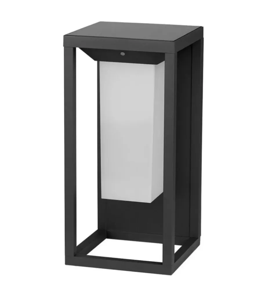 Illuminazione Per Esterno- Lampada solare led con sensore di movimento h29 cm, 3000k