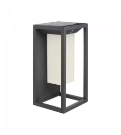 Illuminazione Per Esterno- Lampada solare led con sensore di movimento h29 cm, 3000k
