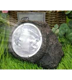 EuroGarden Illuminazione Per Esterno|Lampada solare led decorativa 15x11,5x11 cm