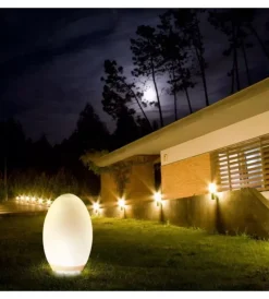 Illuminazione Per Esterno|Lampada solare led rgb ricaricabile 3000k