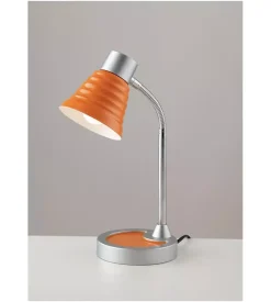 Illuminazione Per Interno- Lampada studio "leonardo" arancione, 40w