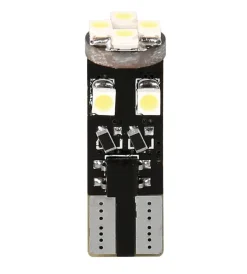 Elettrico|Lampada 12v hyper-led 24 - 8 smd x 3 chips - (t10) - trifocus - w2,1x9,5d - 2 pz  58464