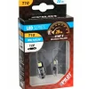 Elettrico|Lampada 12v hyper-led 6 - 2 smd x 3 chips - (t10) - bifocus - w2,1x9,5d - 2 pz  58461