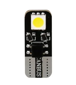Elettrico|Lampada 12v hyper-led 6 - 2 smd x 3 chips - (t10) - bifocus - w2,1x9,5d - 2 pz  58461