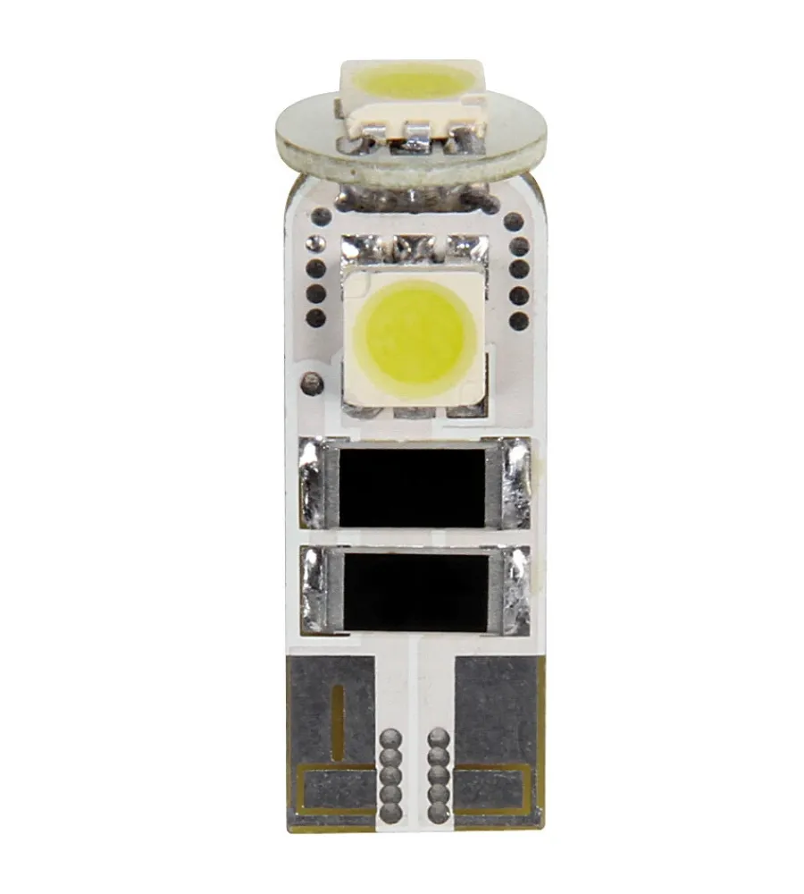 Elettrico- Lampada 12v hyper-led 9 - 3 smd x 3 chips - (t10) - trifocus - w2,1x9,5d - 2 pz 58462