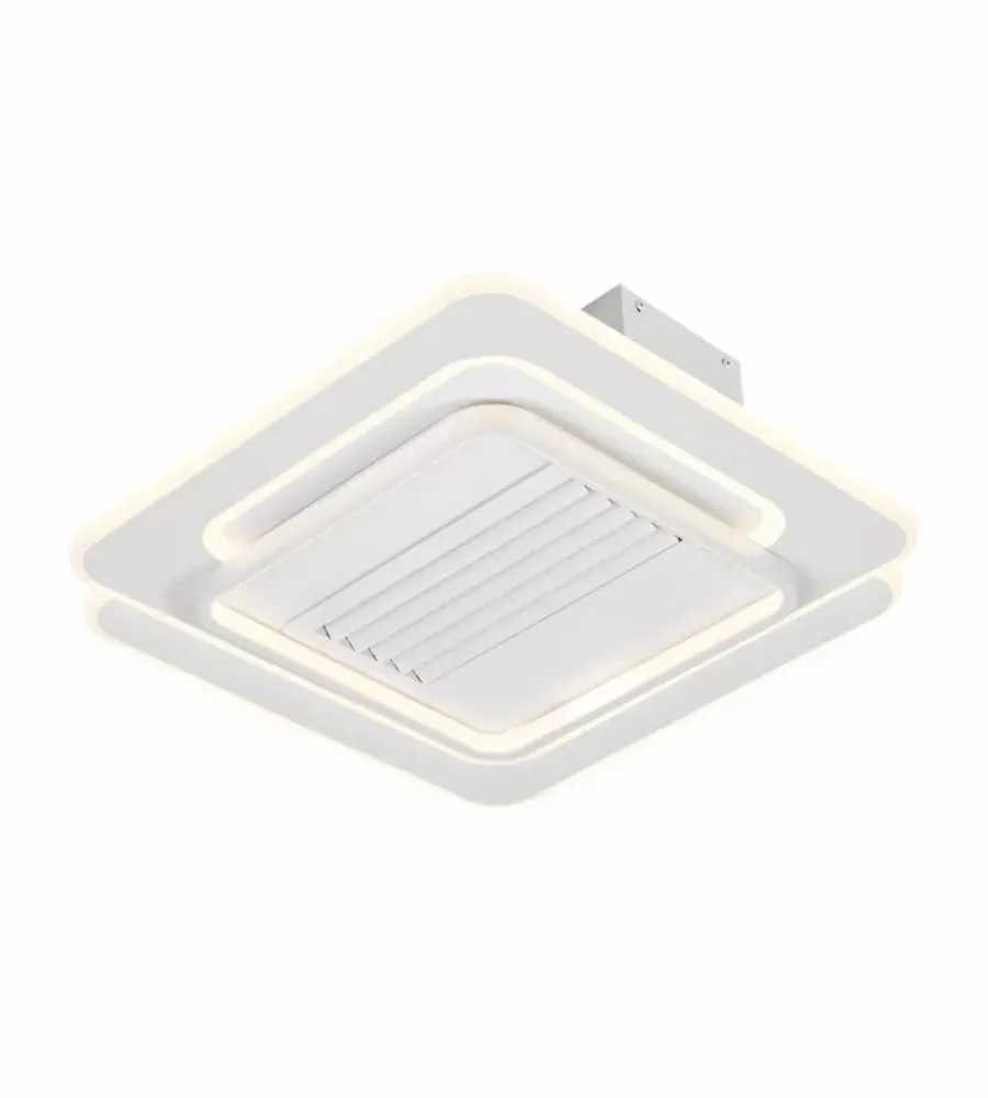 Online Lampada ventilatore da soffitto osram "grill square" con griglia quadrata bianco 55w Illuminazione Per Interno