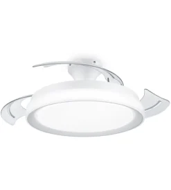 Illuminazione Per Interno-Philips Lampada ventilatore led "bliss" bianco 35+28 w
