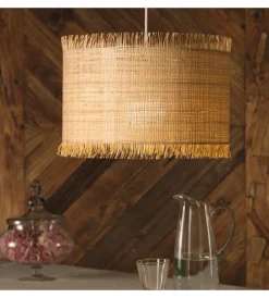 Illuminazione Per Interno-Onli Lampadario 1 luce "fringilla" marrone e27