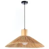 Sale Lampadario 1 luce "rafia" marrone e27 Illuminazione Per Interno
