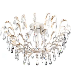 Illuminazione Per Interno-Onli Lampadario 6 luci "cesta" avorio e14