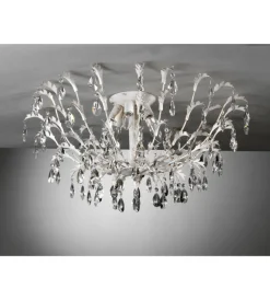 Illuminazione Per Interno-Onli Lampadario 6 luci "cesta" avorio e14