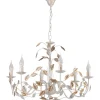 Onli Illuminazione Per Interno|Lampadario 6 luci "collana" avorio e14