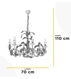 Onli Illuminazione Per Interno|Lampadario 6 luci 