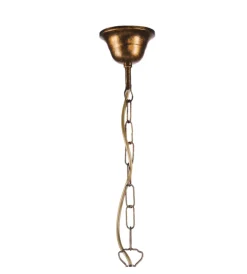 Online Lampadario 3 luci "delia" bronzo e14 Illuminazione Per Interno