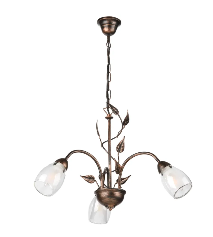 Illuminazione Per Interno-Onli Lampadario 3 luci "liliana" e14