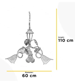 Clearance Lampadario 3 luci 
