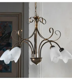 Illuminazione Per Interno-Onli Lampadario 5 luci 