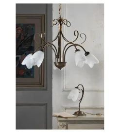 Illuminazione Per Interno-Onli Lampadario 5 luci 