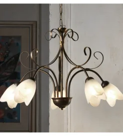Illuminazione Per Interno-Onli Lampadario 5 luci 