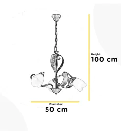 Onli Illuminazione Per Interno|Lampadario 3 luci 