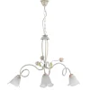 Discount Lampadario 3 luci "wilma" bianco e14 Illuminazione Per Interno