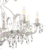 Illuminazione Per Interno-Onli Lampadario a 8 luci "teresa" avorio, e14