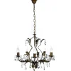 Discount Lampadario a 5 luci "teresa" bronzo, e14 Illuminazione Per Interno