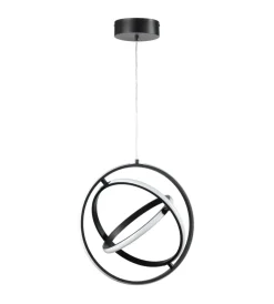 Onli Illuminazione Per Interno|Lampadario led "vity" nero 30w