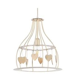 Illuminazione Per Interno-Onli Lampadario "leonilde" avorio, e27