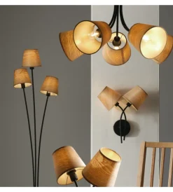 New Lampadario "asia" 5 luci, e14 Illuminazione Per Interno