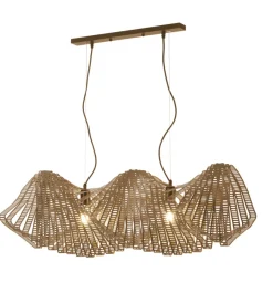 Illuminazione Per Interno-Onli Lampadario "camino" bronzo 2 luci, e27