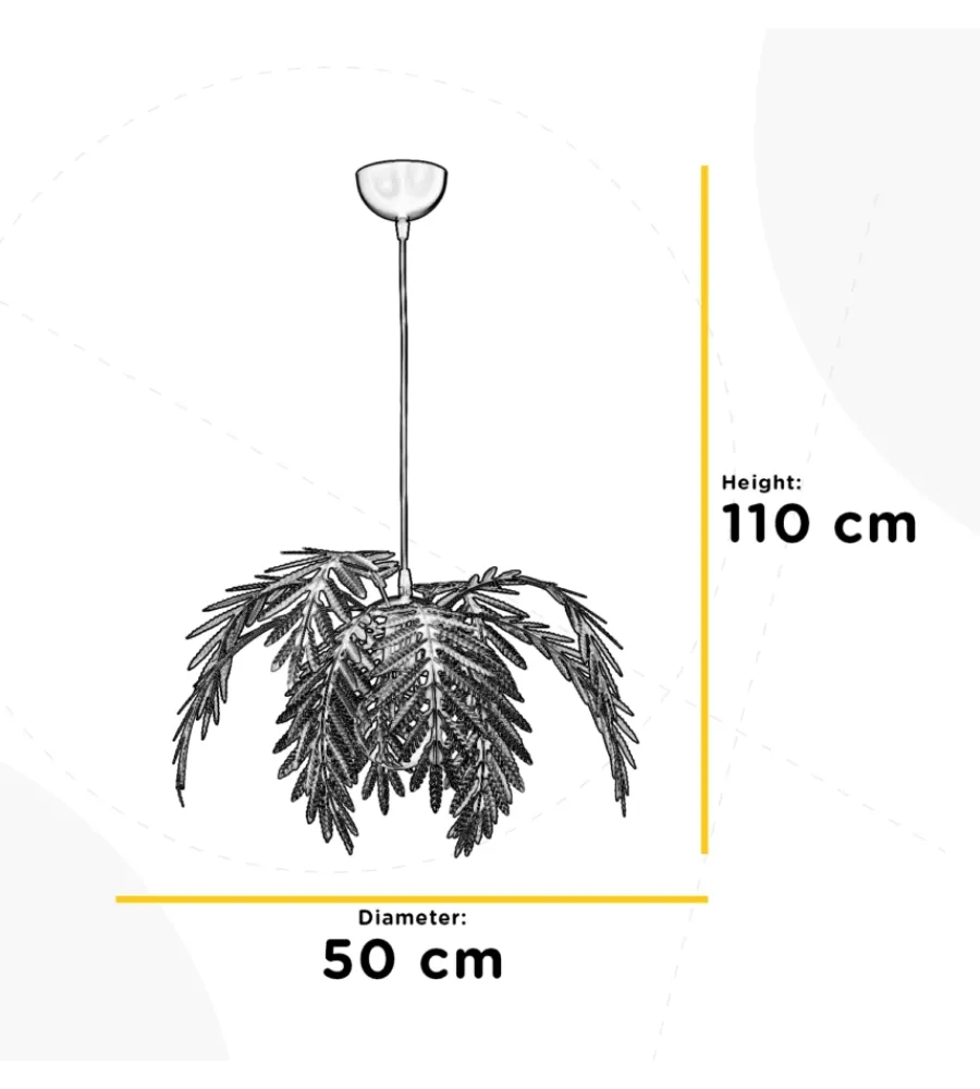 Clearance Lampadario "dubai" 1 luce, e27 Illuminazione Per Interno
