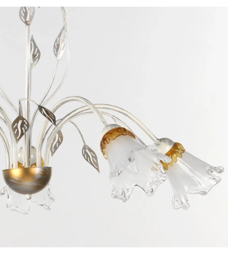 Illuminazione Per Interno-Onli Lampadario "lancia" 5 luci, e14