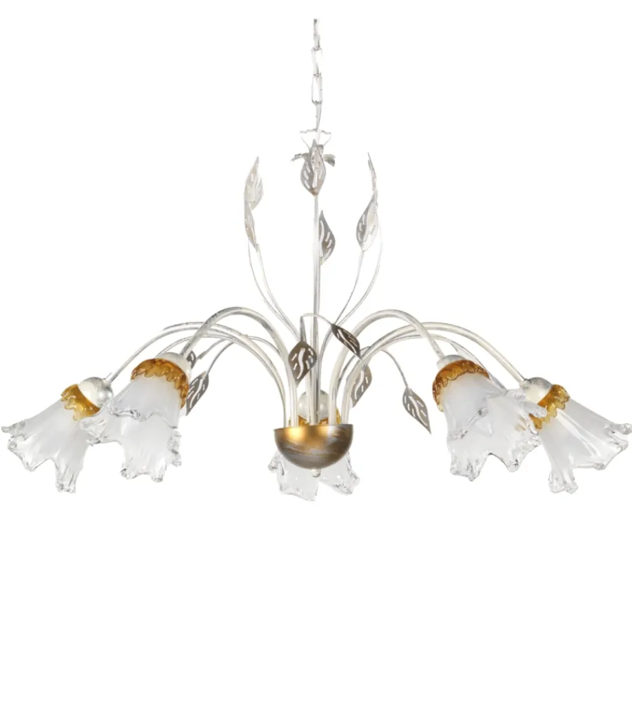 Illuminazione Per Interno-Onli Lampadario "lancia" 5 luci, e14