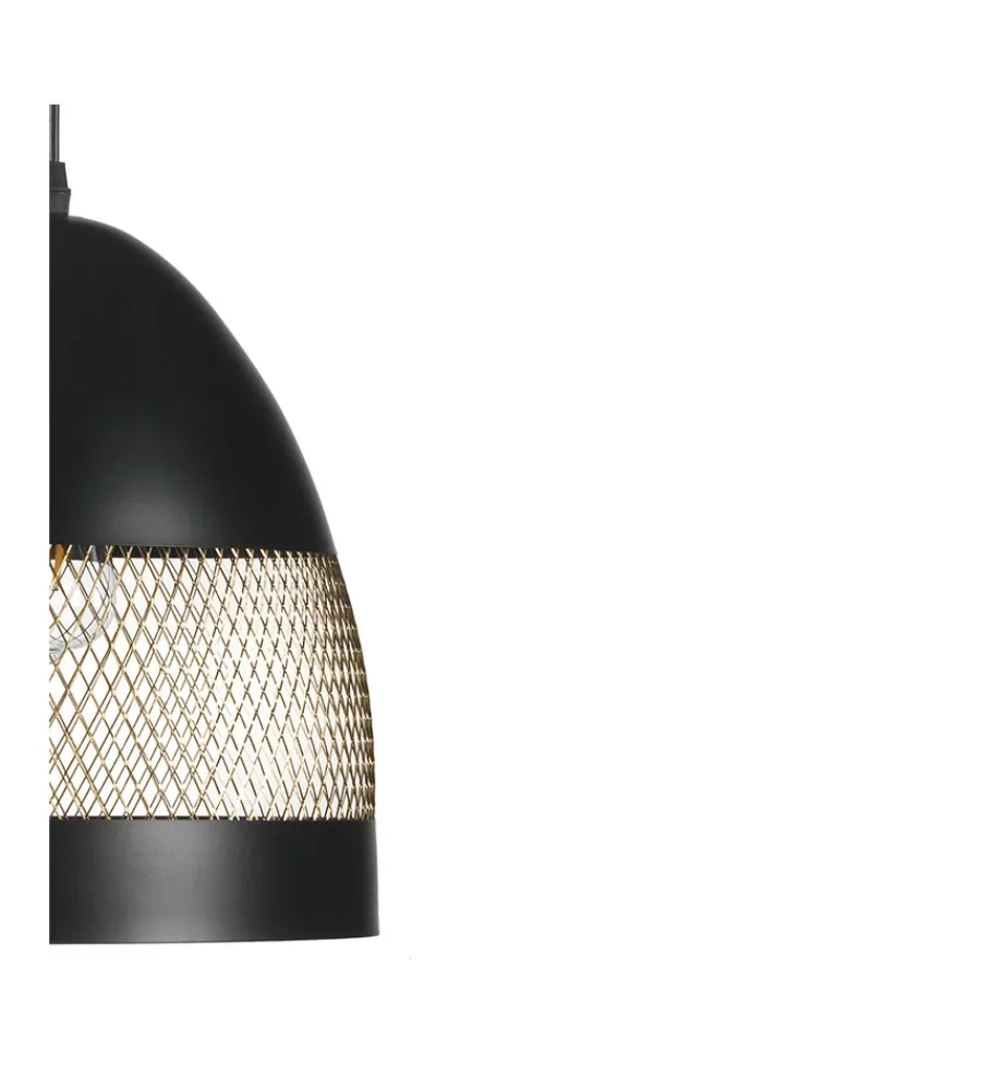 Illuminazione Per Interno-Onli Lampadario "polly" nera, e27